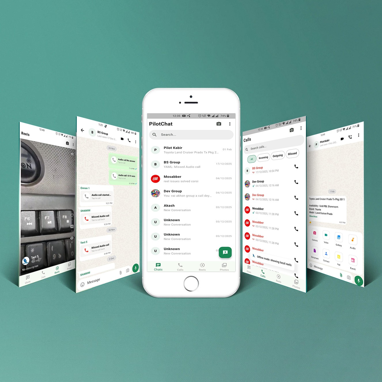 Pilot Chat - Complete Real-Time Messaging & Calling Solution